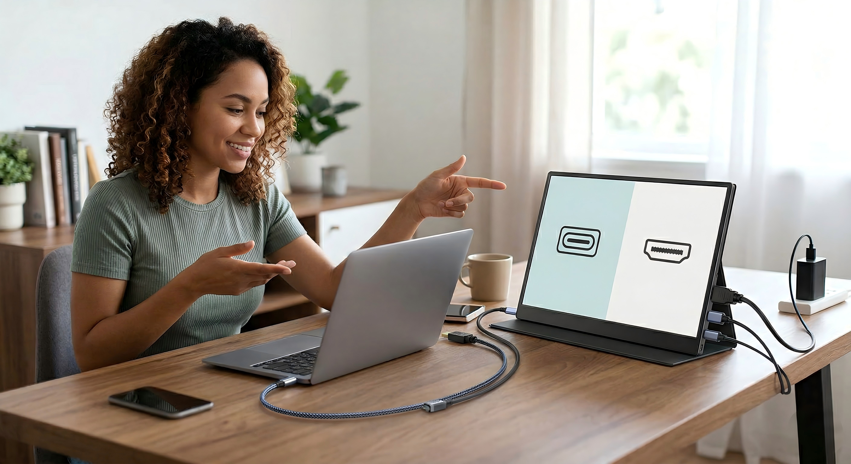 Using Usb From Monitor USB-C vs. HDMI: How to Connect Your Portable Monitor