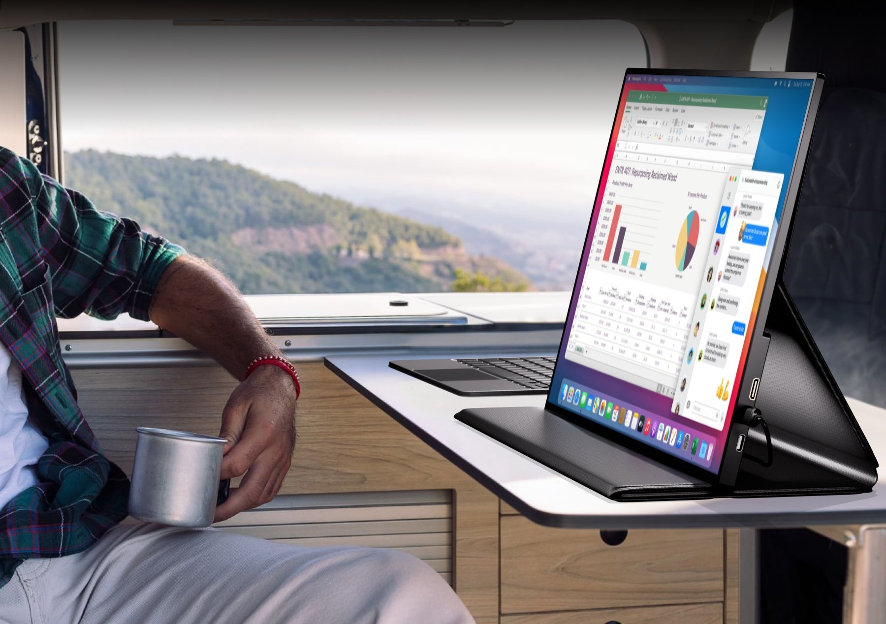 ポータブルモニター | スリムで軽量なディスプレイ | Ingnok公式ストア