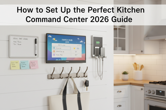 How to Set Up the Perfect Kitchen Command Center (2026 Guide)
