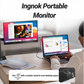 Ingnok YN02B 15.6" Portable Monitor | Display with Smart Cover