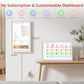 INGNOK 15.6" WiFi Digital Calendar & Family Organizer