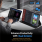 18.5" FHD 1080P 100% sRGB Portable Monitor
