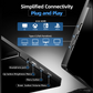 18.5" FHD 1080P 100% sRGB Portable Monitor