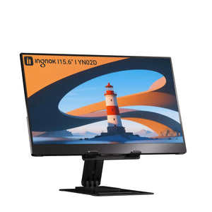 INGNOK YN02D 15.6" FHD Portable Monitor with Adjustable Stand