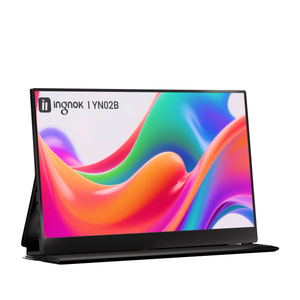 INGNOK YN02B 15.6" FHD Portable Monitor with Smart Protective Case