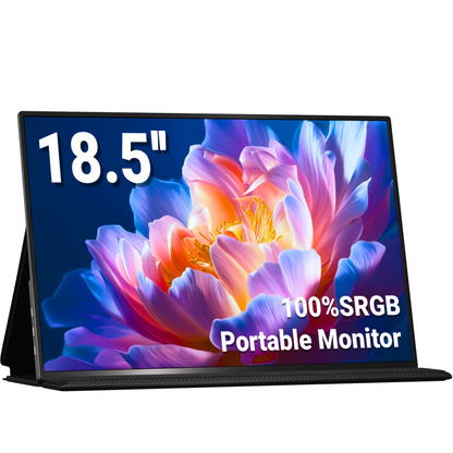 18.5" FHD 1080P 100% sRGB Portable Monitor