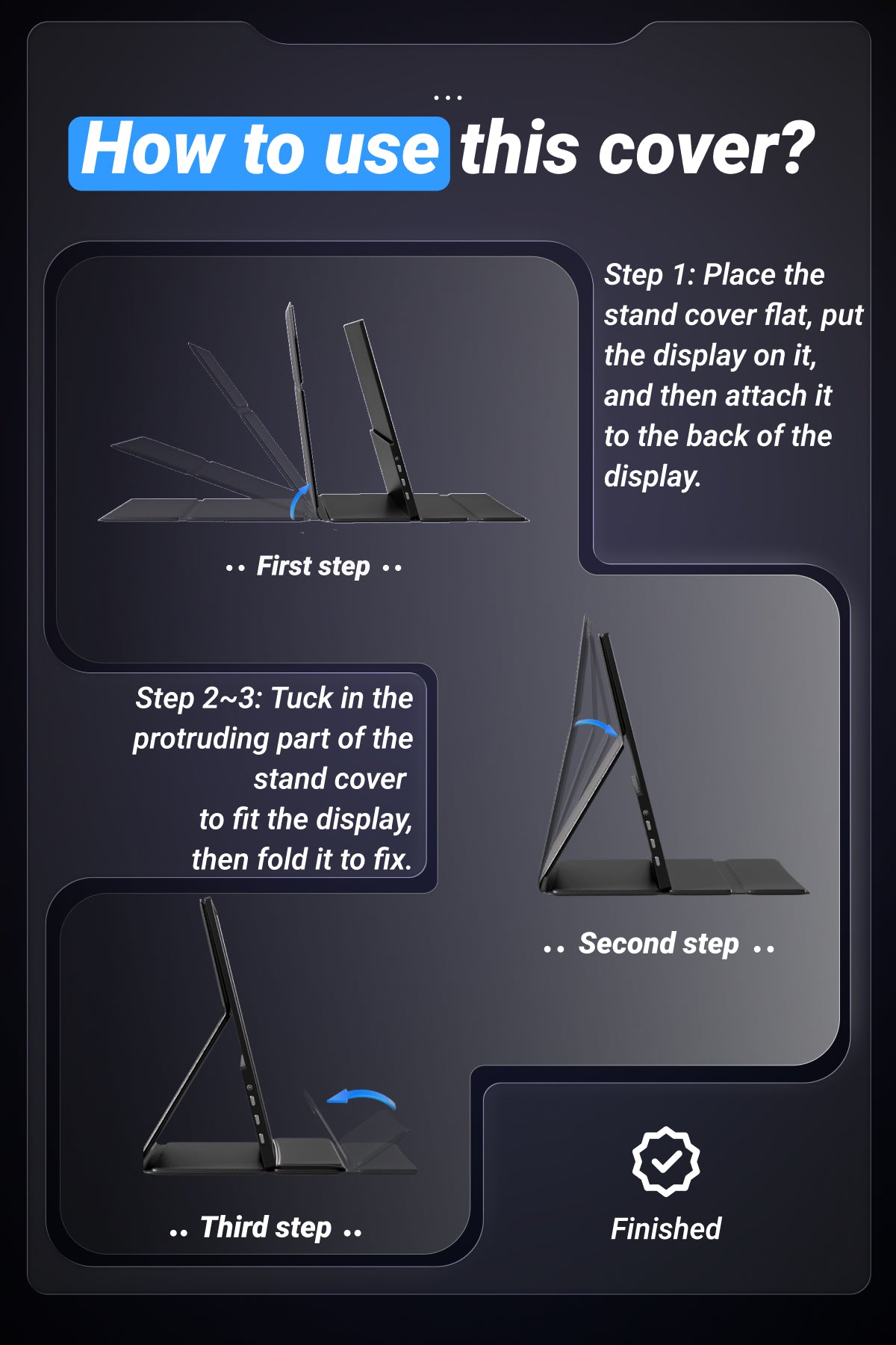 18.5インチ FHD 1080P 100% sRGB ポータブルモニター - 高品質ディスプレイ