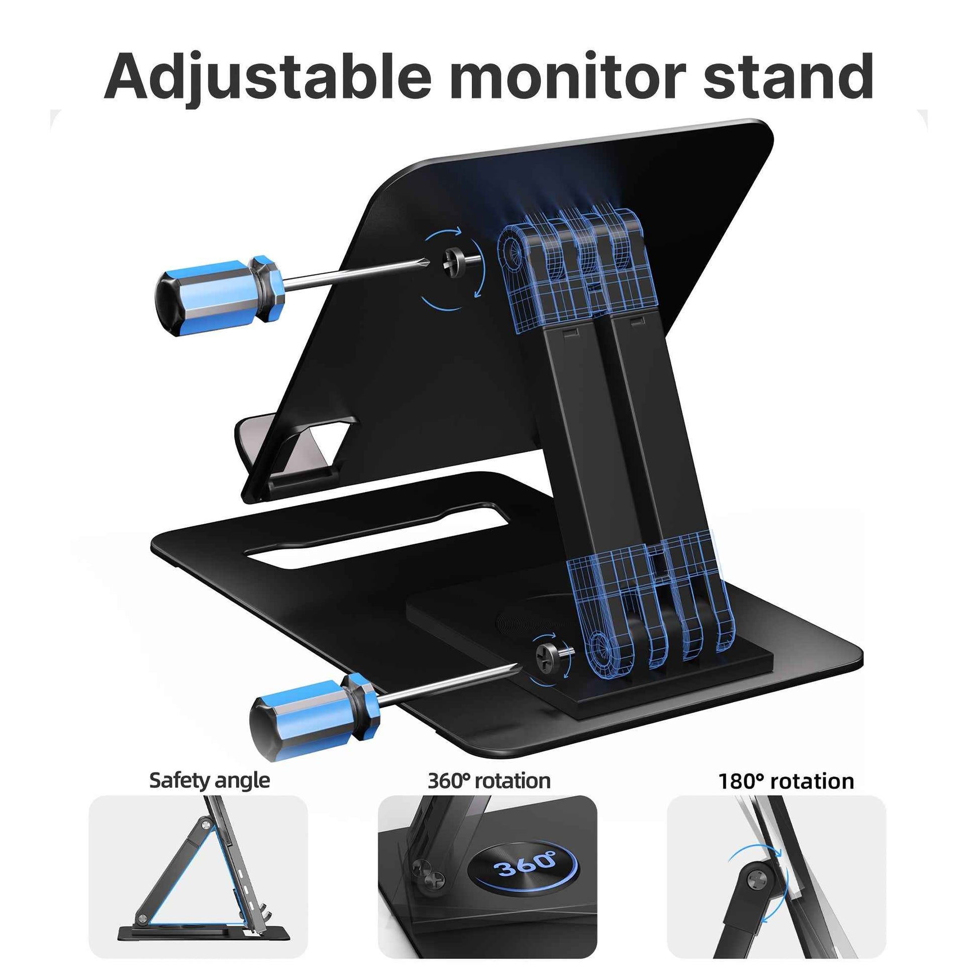 Ingnok 15.6" FHD Portable Monitor – Ultra Slim IPS Extender, USB-C, Adjustable Stand - Refurbished