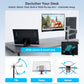 INGNOK touchscreen portable monitor with USB-C and HDMI ports