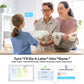 INGNOK 15.6 inch digital calendar touchscreen home organizer