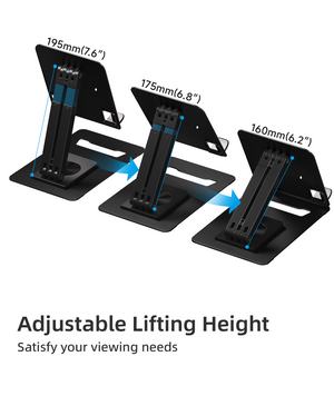 INGNOK tablet stand with adjustable viewing angle